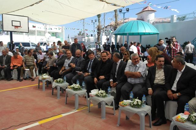 الاحتفال في جنين بافتتاح مدرسة جلقموس الثانوية للبنين